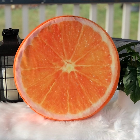 Orange Slice Pillow / Cushion - Picture 5 of 14